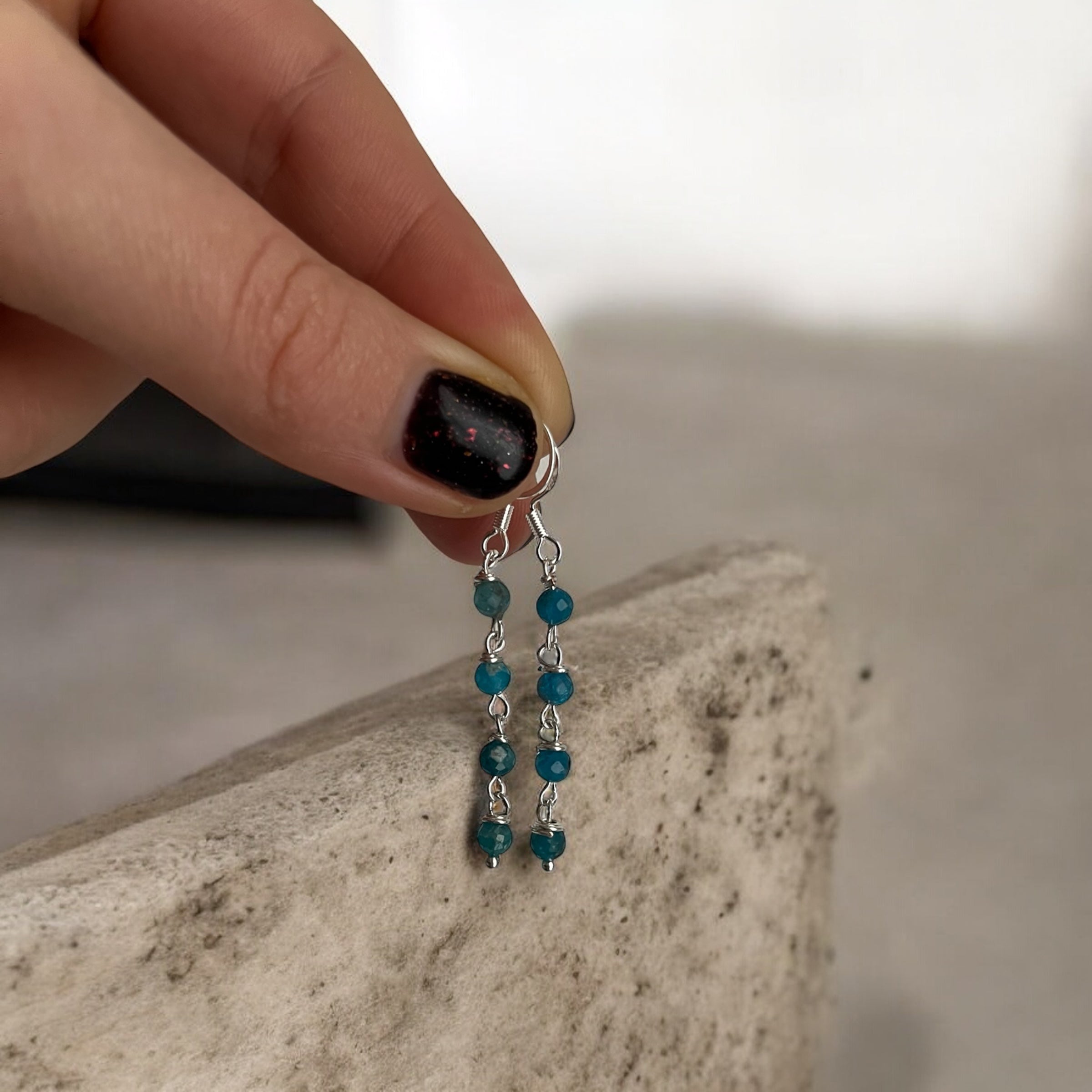 Iride lungo turchese