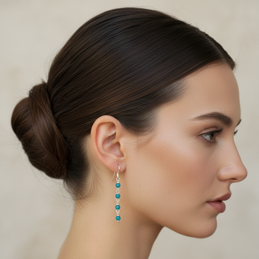 Iride lungo turchese