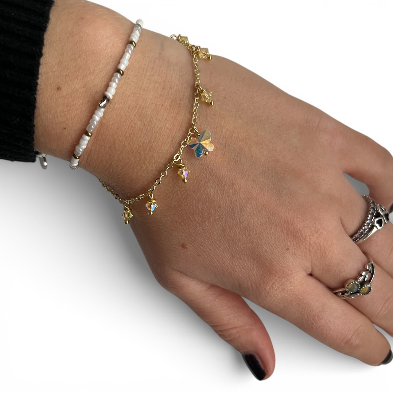 Bona farfalla trasparente