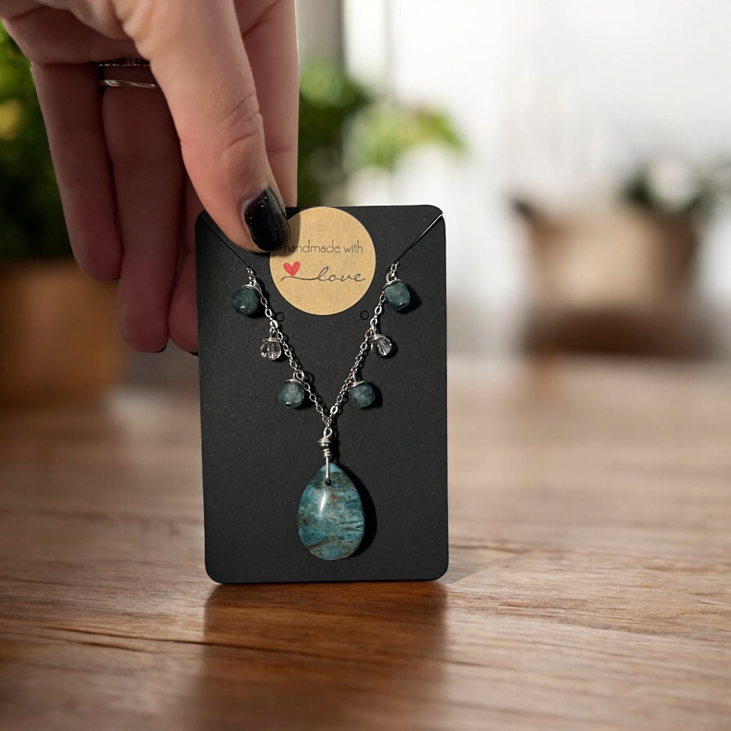 Iride quarzo turchese