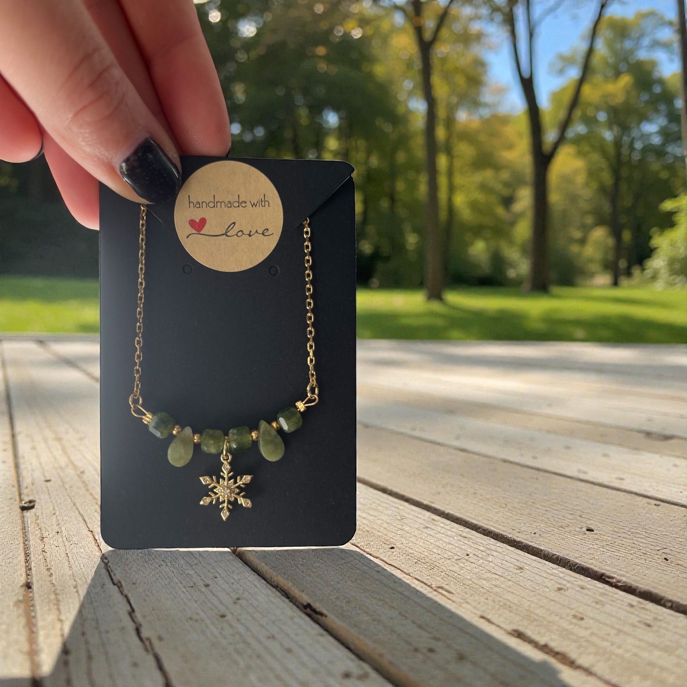 Nix fiocco di neve verde