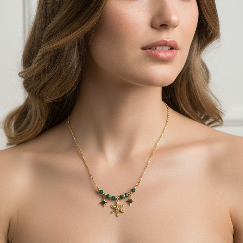 Nyx Natale verde Swarovski