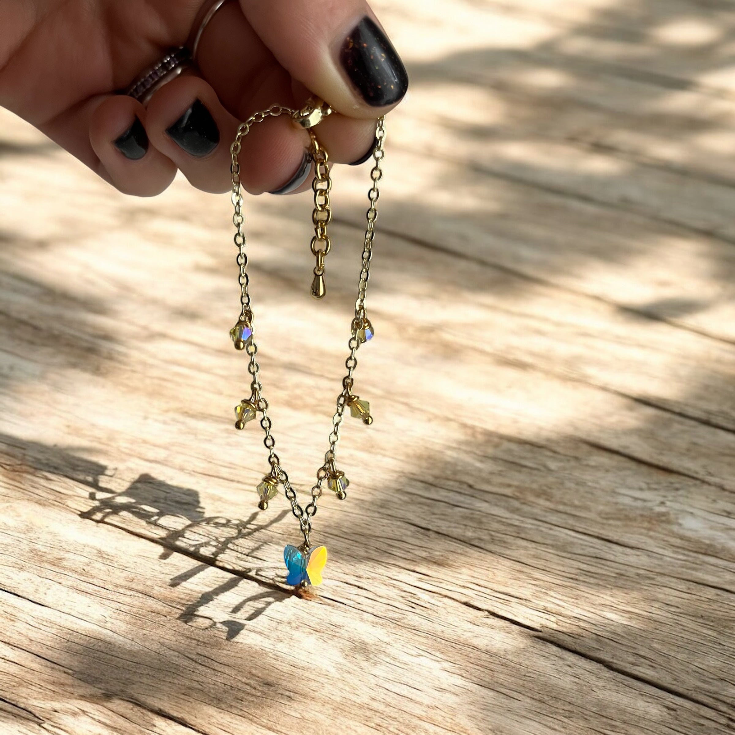 Bona farfalla trasparente