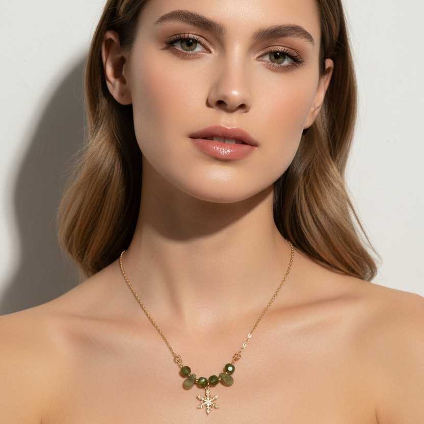 Nyx Christmas Green Quartz