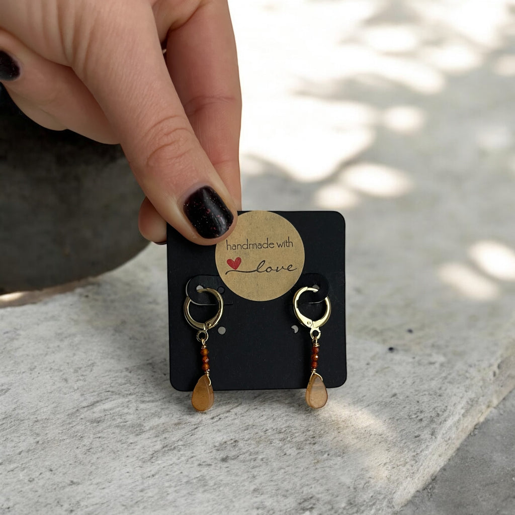 Iride arancione corto