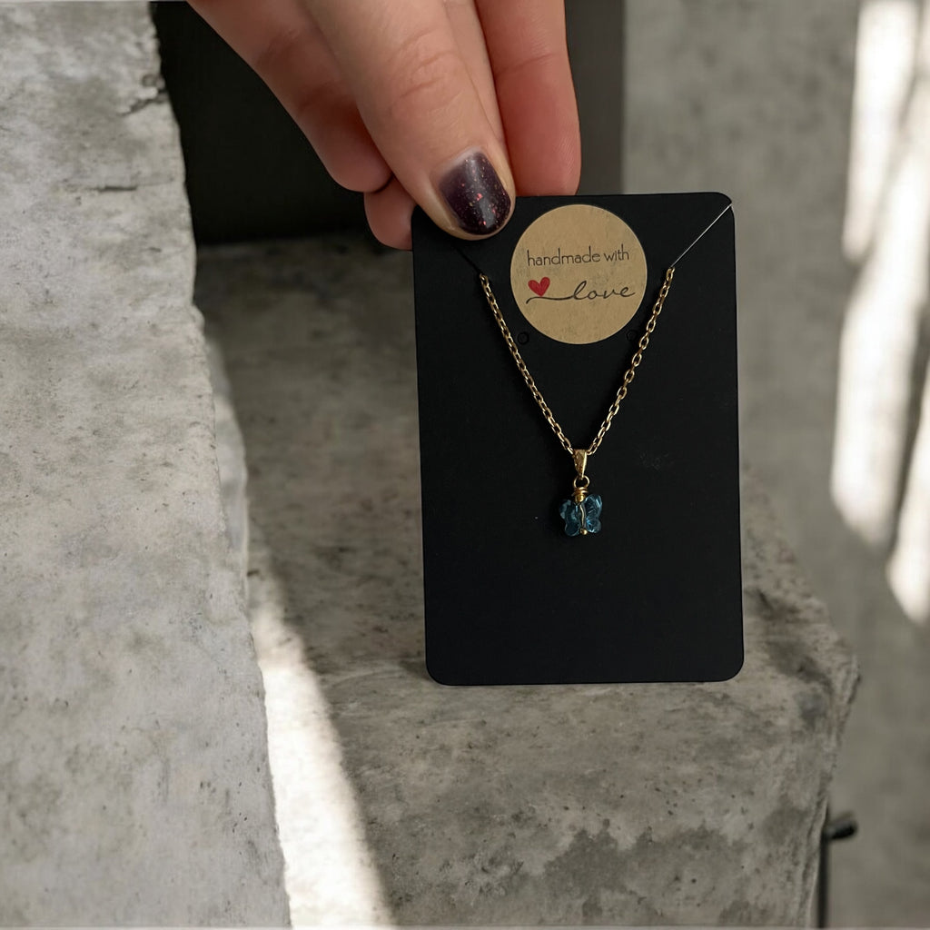 Bona farfalla azzurra