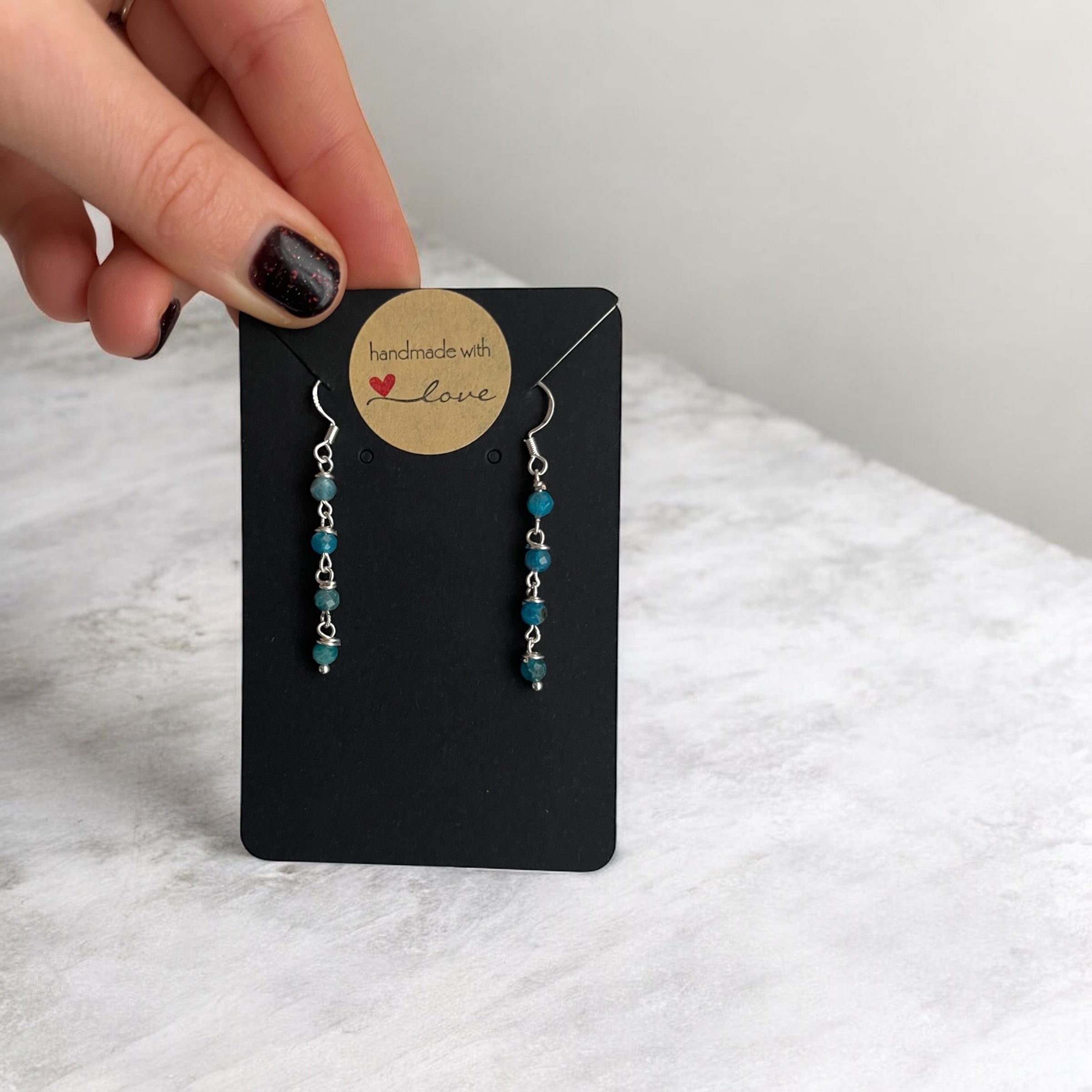 Iride lungo turchese